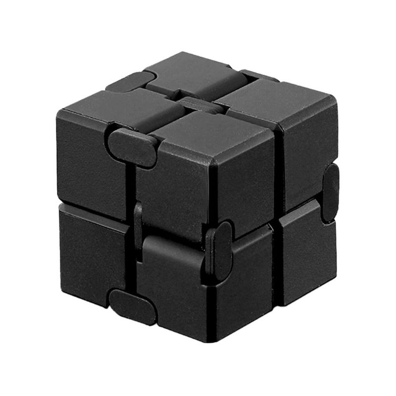 Infinite Rubik's Cube, versatile stress relief toy, adult flip alloy metal finger cube